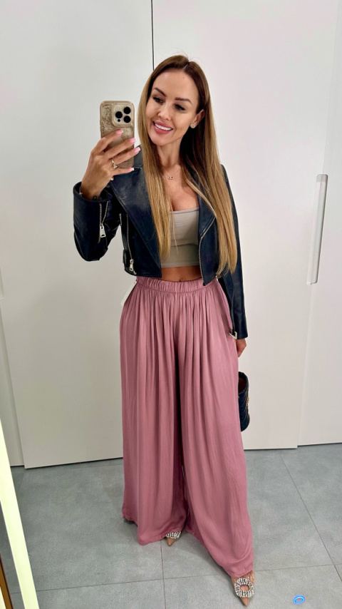 Spodnie Cassie puder