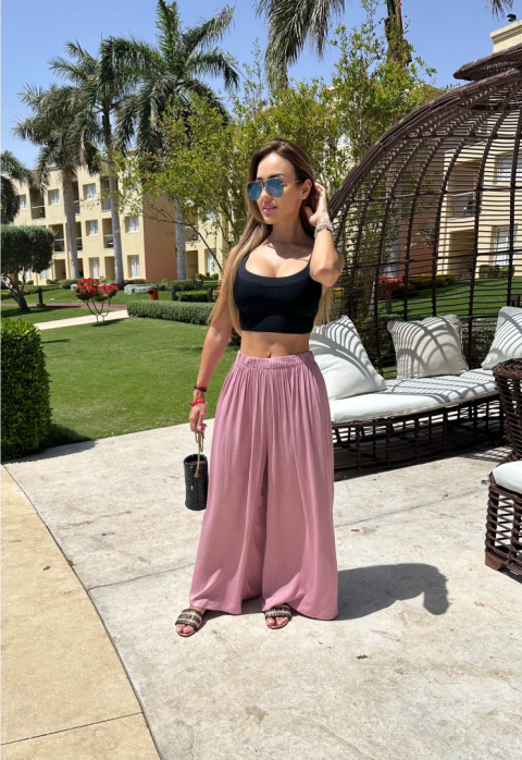 Spodnie Cassie puder