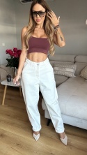 Spodnie Mom Fit Banana