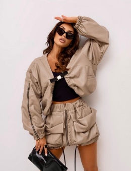 Kurtka Bomber Military Beige
