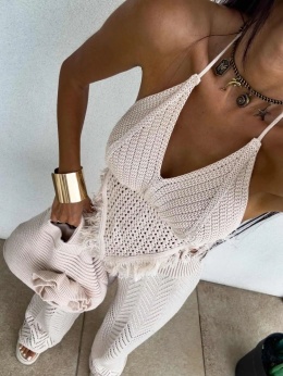Top Pocahontas beige