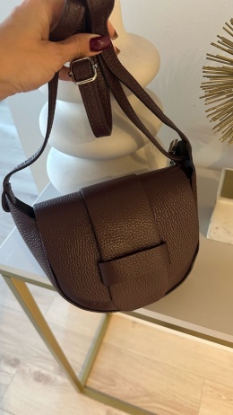 Torebka listonoszka Oia Burgund